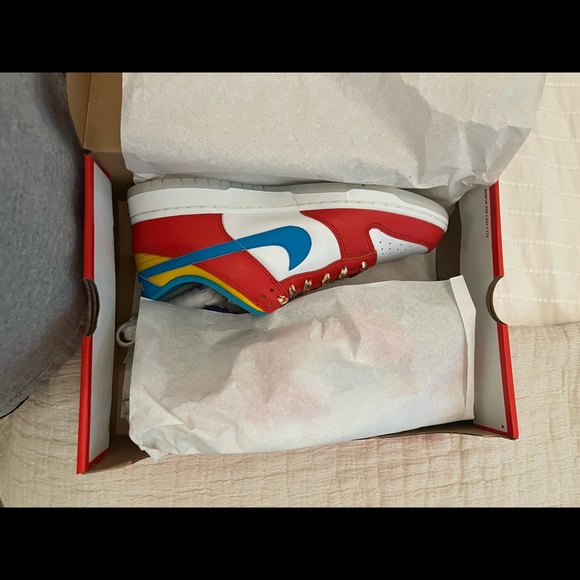 Nike Dunk Low QS Fruity Pebbles 9.5 Lebron James shoes sneakers - Picture 2 of 7